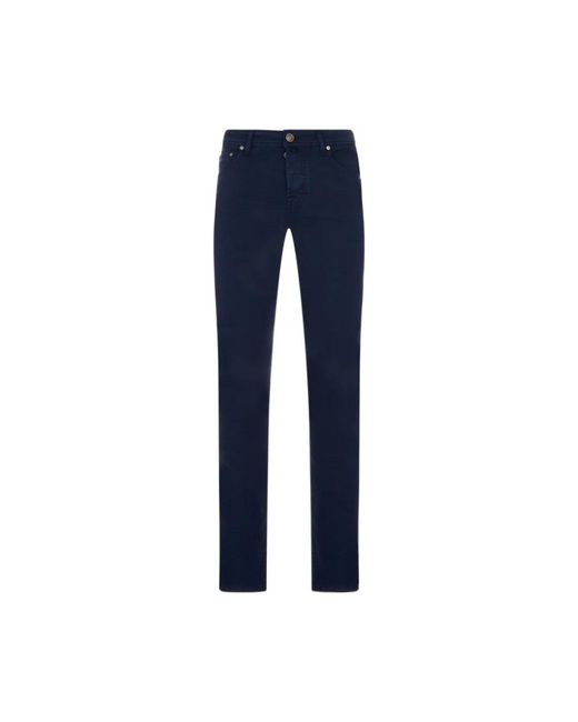 Jacob Cohen Blue Chinos for men