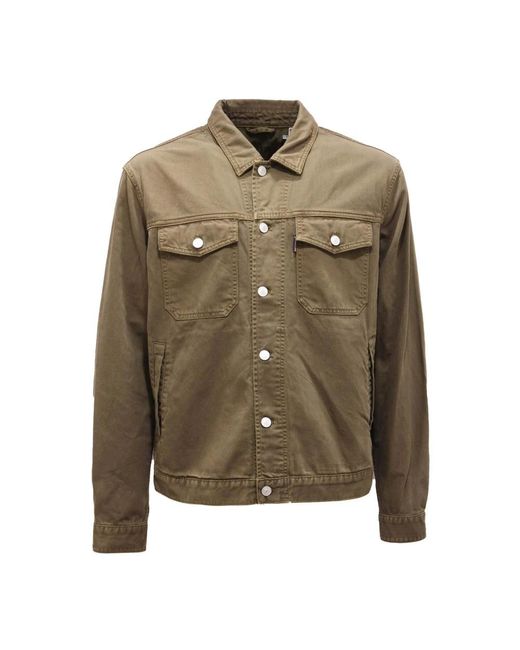 Schott Nyc Vintage Denimjacke Usmc Modell in Green für Herren