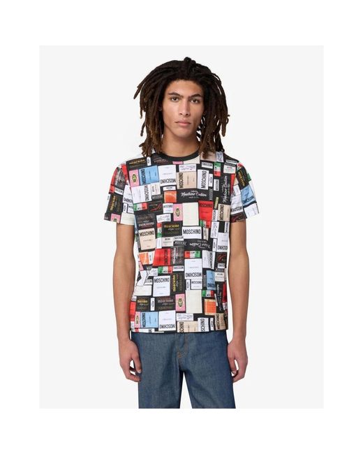 Moschino Blue T-Shirts for men