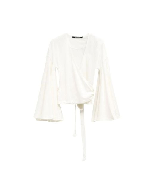 Jacquemus White Neutrals Tops
