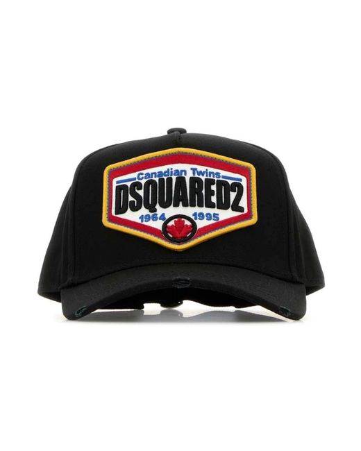 DSquared² Black Badge Baseball Cap for men
