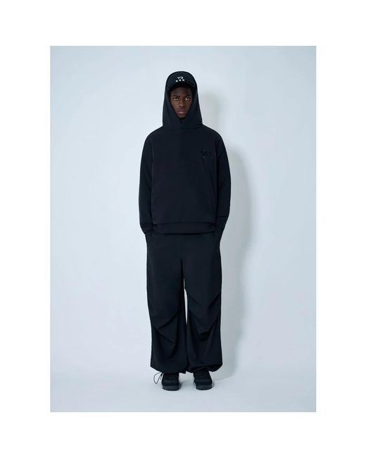 Y-3 Blue Hoodies for men