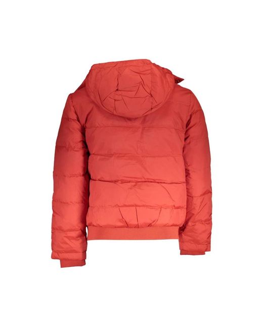 La Martina Red Winter Jackets for men