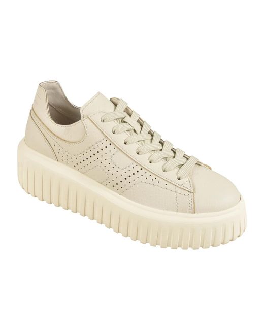 Hogan Natural Bequeme sneakers für männer und frauen