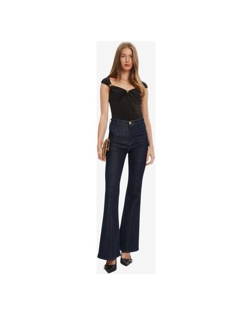 Marciano Black Sleeveless Tops