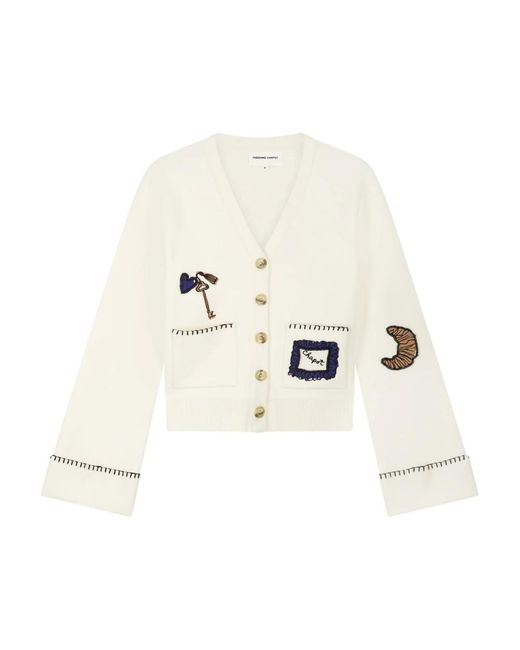 Cardigans FABIENNE CHAPOT de color White