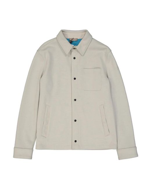 Herno Shirt Jacket in het Natural voor heren