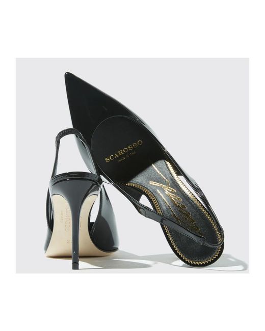 Scarosso Black Pumps