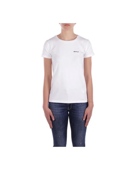 T-Shirts Barbour de color Blue