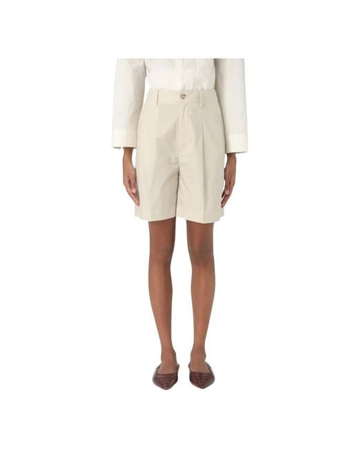 Woolrich Natural Casual Shorts