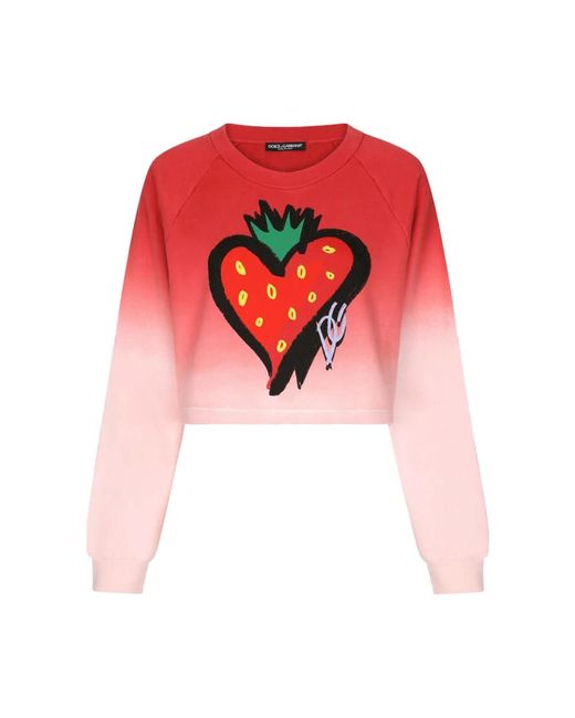 Sweatshirts & hoodies > sweatshirts Dolce & Gabbana en coloris Pink