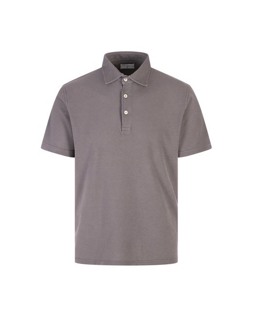 Fedeli Tops ,Grijs ,Grijze T-Shirts En Polos in het Gray voor heren