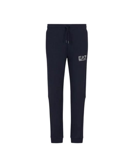 EA7 Blue Sweatpants for men