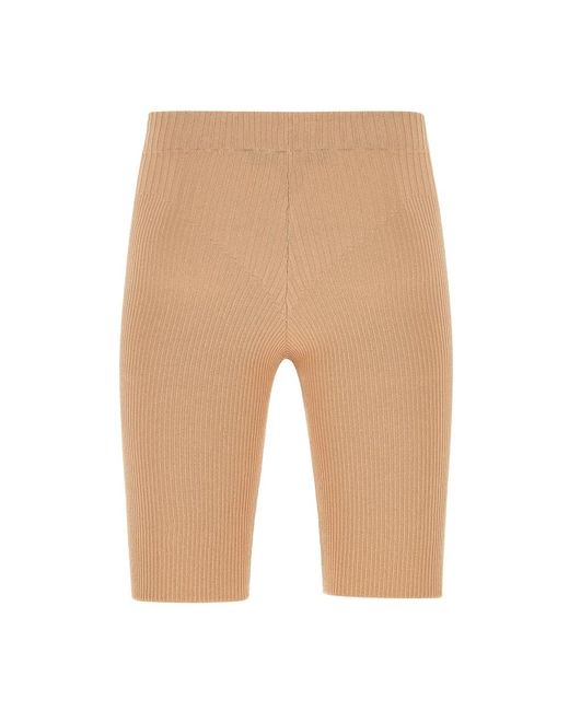 ANDREA ADAMO Natural Bermudas
