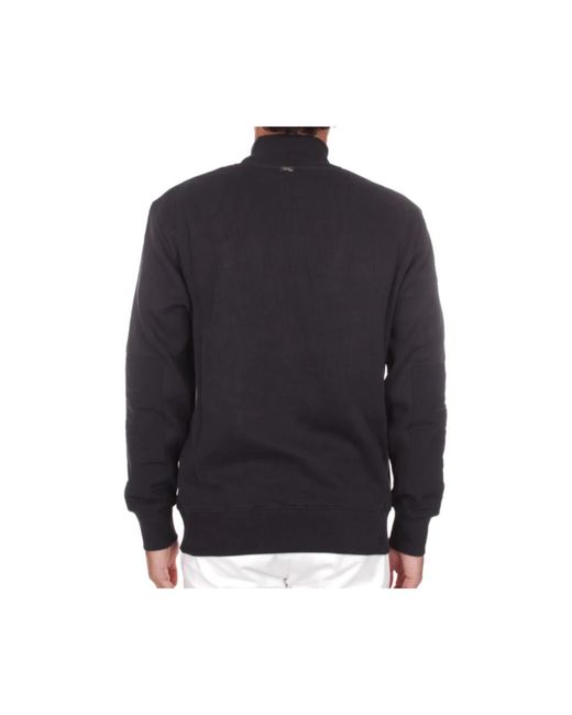 Herno Truien & Vesten ,Blauw ,Katoen Gebreid Sweatshirt in het Blue voor heren