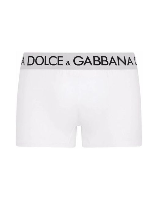 Dolce & Gabbana White Underpants for men