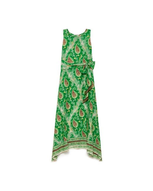 Maliparmi Green Maxi Dresses