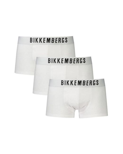 Bikkembergs White Underpants for men