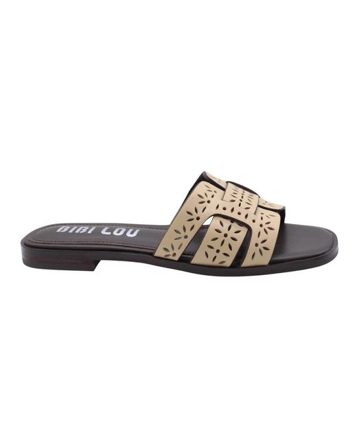 Sliders Bibi Lou en coloris Brown