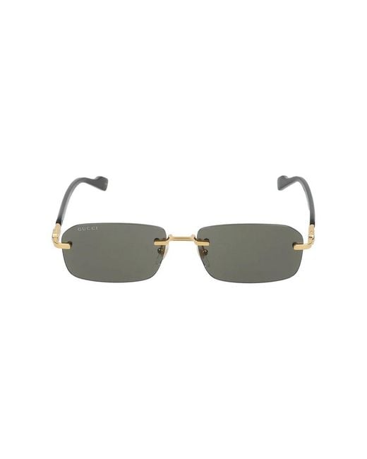 Gucci Yellow Sunglasses for men