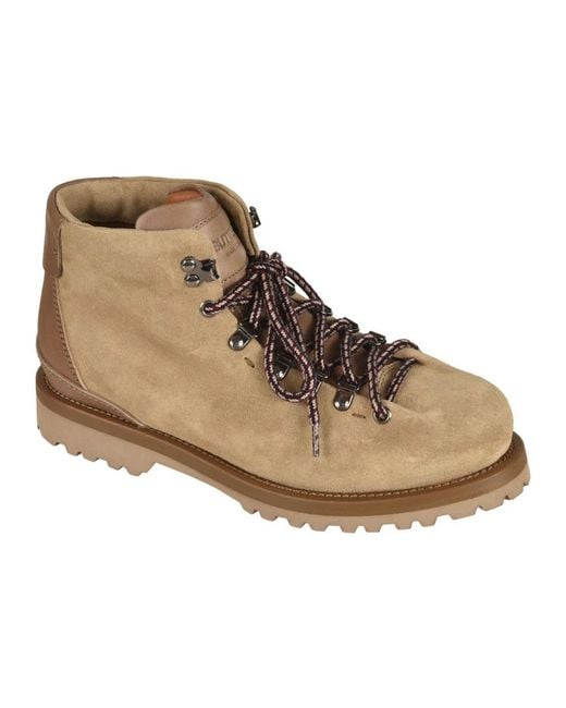Buttero Natural Lace-Up Boots for men