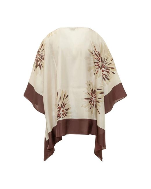 Brunello Cucinelli Natural Blouses
