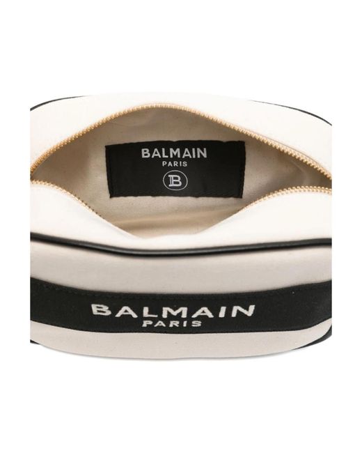 Balmain Black Cross Body Bags