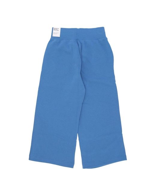 Nike Fitness ,Blauw ,Katoen Fleece Trainingsbroek Phoenix Star Blauw in het Blue