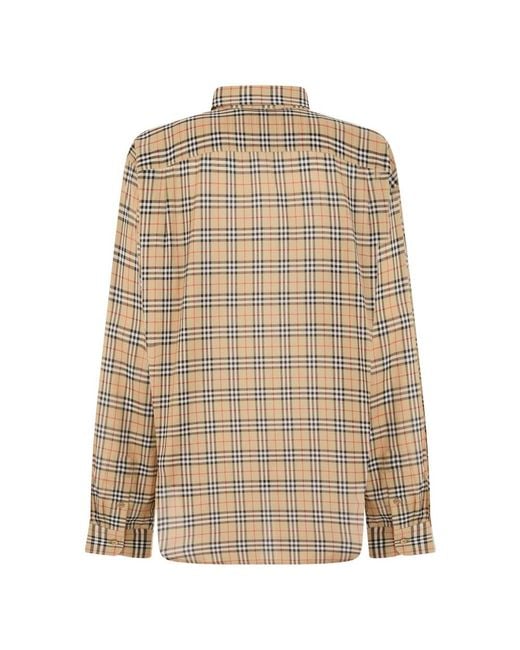 Burberry Natural Casual Shirts for men