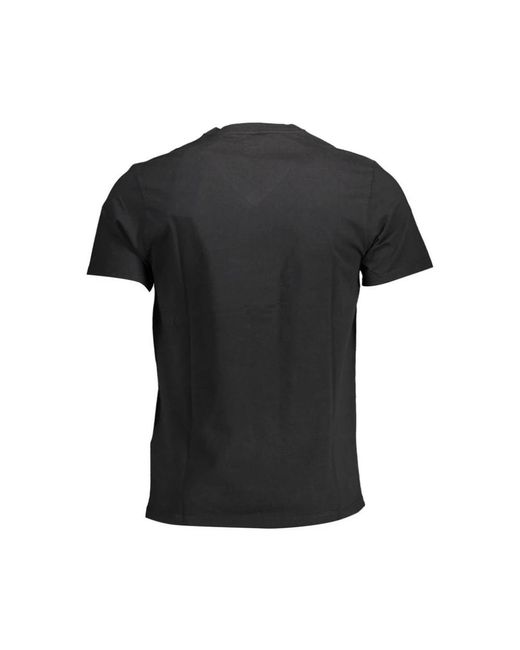 Levi's Tops ,Zwart ,Katoen Zwarte Katoenen T-Shirt in het Black voor heren