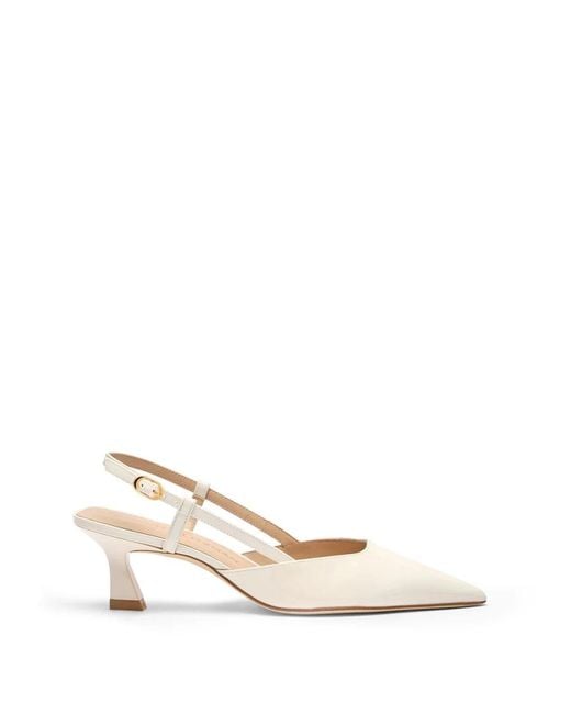 Stuart Weitzman Natural Pumps