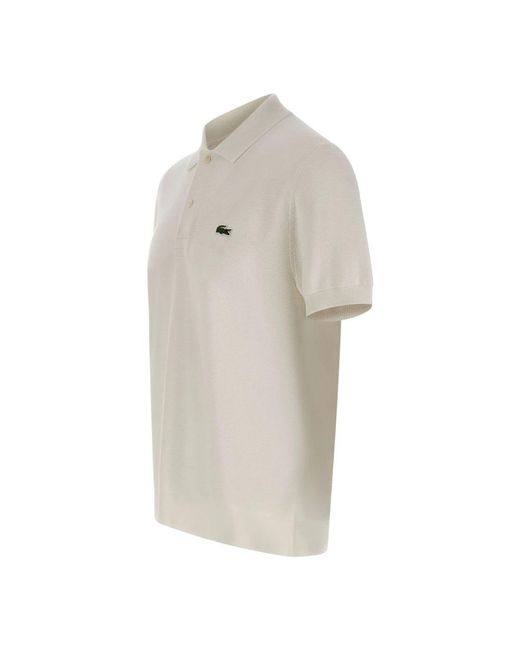 Lacoste White Polo Shirts for men