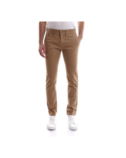 Tommy Hilfiger Denim Dm0Dm04398 Slim Chino Pants Men Kelp in Braun für  Herren | Lyst DE