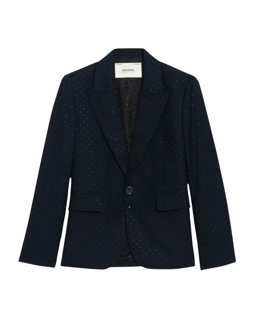 Zadig & Voltaire Blue Blazers