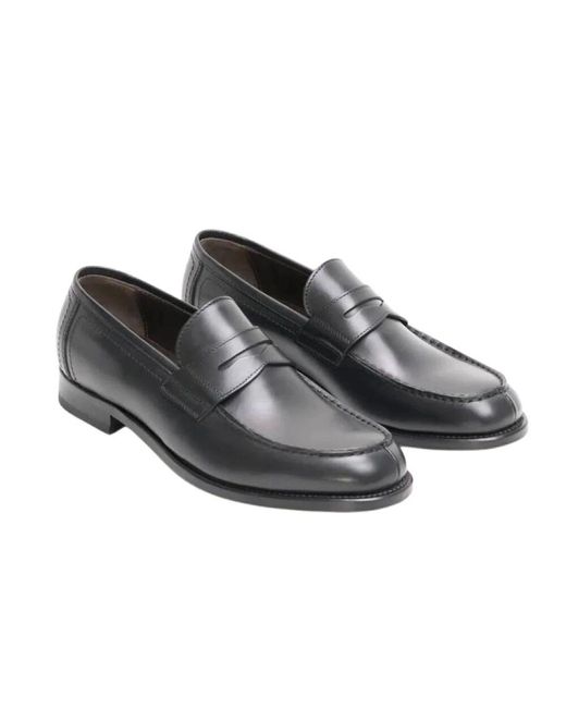 Calpierre Black Loafers for men