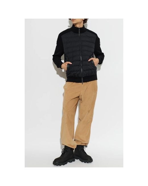 Cardigans Moncler de hombre de color Black