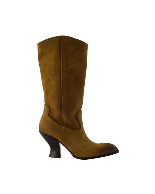 DIESEL Brown Heeled Boots