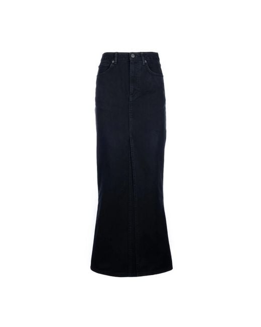Balenciaga Blue Maxi Skirts
