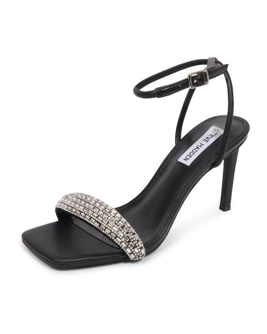 Steve Madden Black High Heel Sandals
