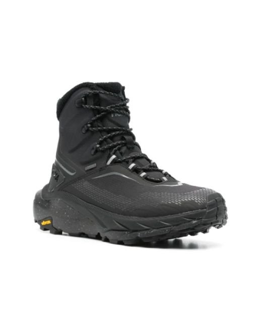 Lace-Up Boots di Hoka One One in Black da Uomo