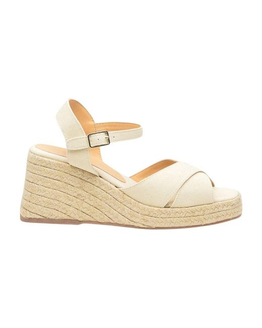 Castaner Metallic Espadrilles