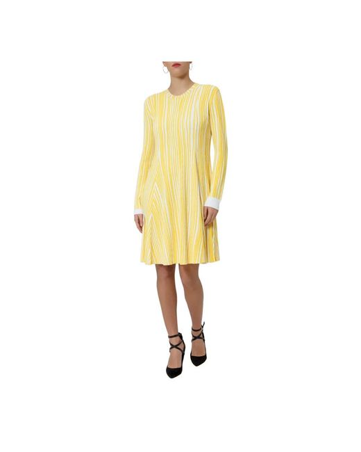 Calvin Klein Yellow Midi Dresses