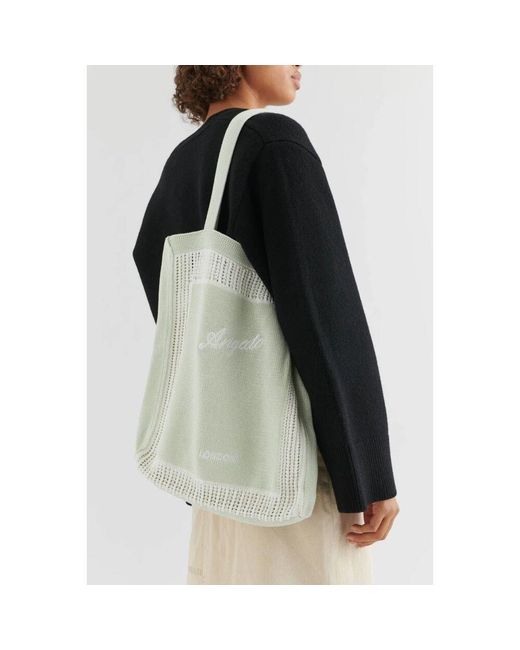 Axel Arigato White Oceane strick shopper