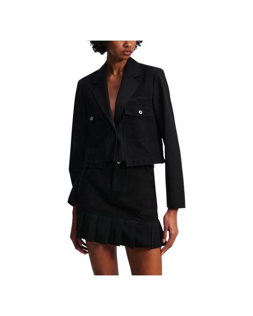 Karl Lagerfeld Black Blazers