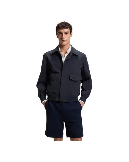 Light Jackets Boss de hombre de color Blue