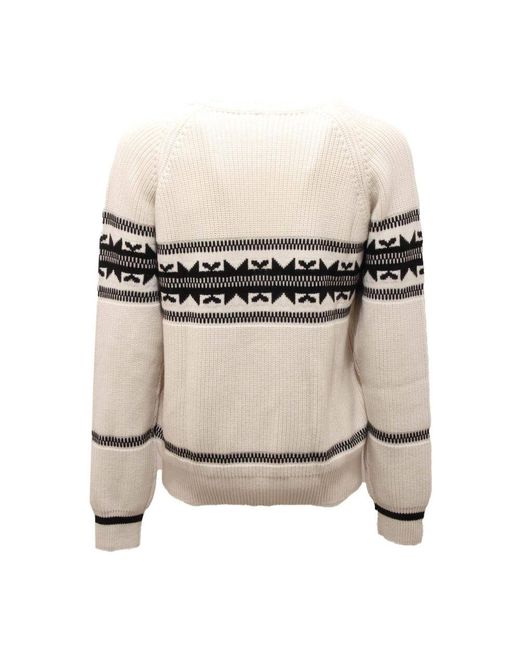 Paolo Pecora Wollpullover in White für Herren