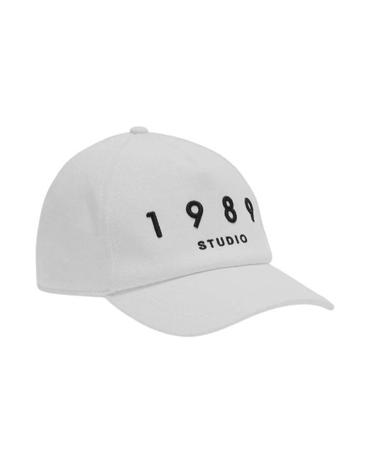 1989 STUDIO Gray Hats & Caps for men