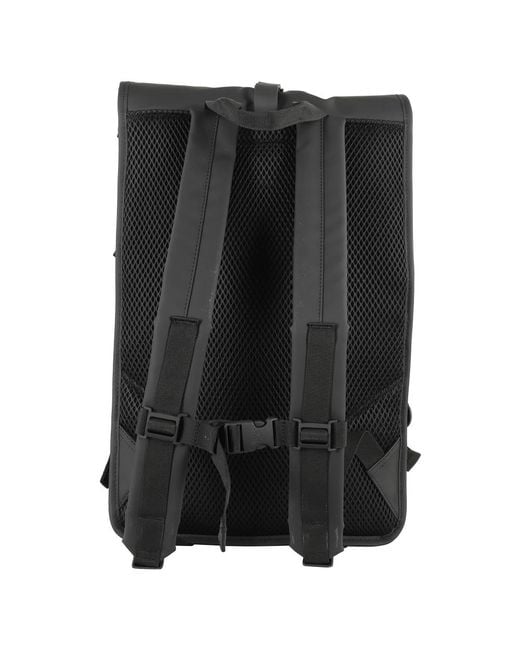 Rains Black Backpacks for men
