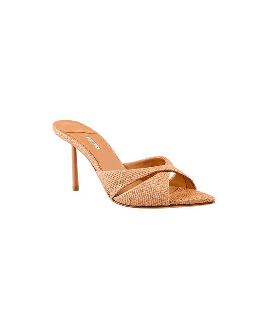 Le Silla Pink Heeled Mules