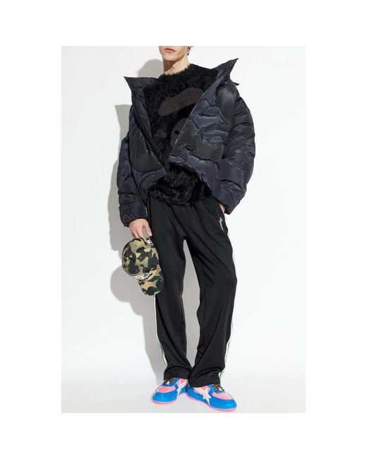 A Bathing Ape Blue Down Jackets for men